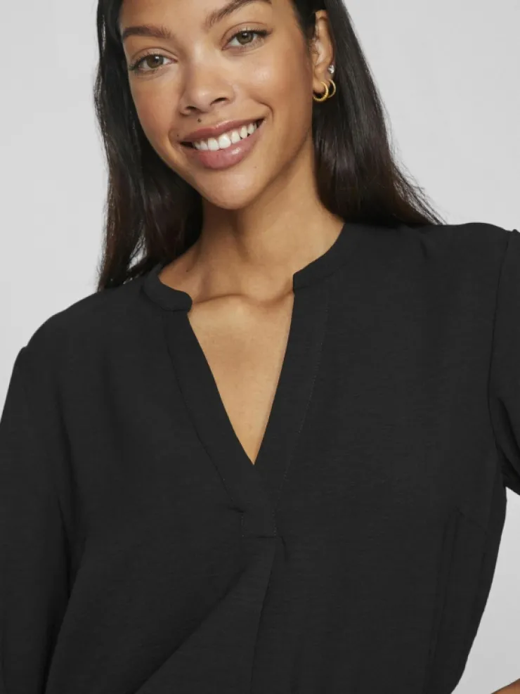 VILA Tops & T-shirts^3/4 SLEEVED V-NECK TOP