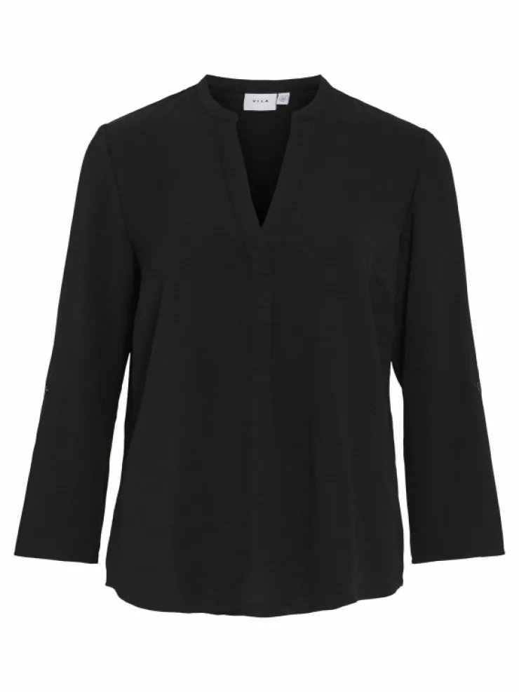 VILA Tops & T-shirts^3/4 SLEEVED V-NECK TOP