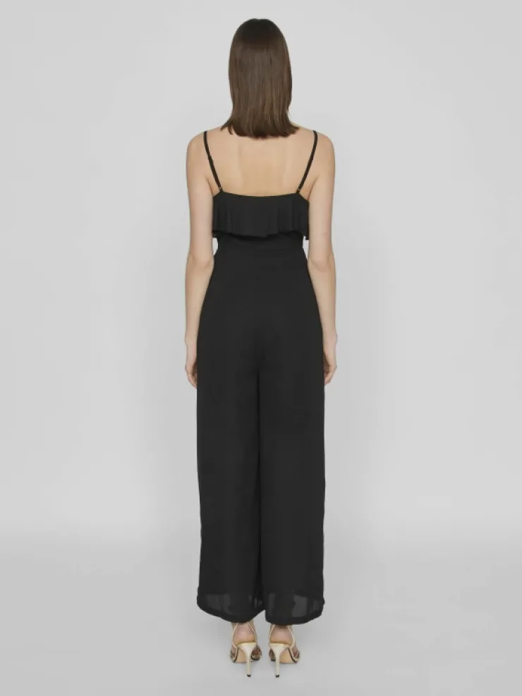 VILA Trousers & Leggings^STRAP FRILL JUMPSUIT