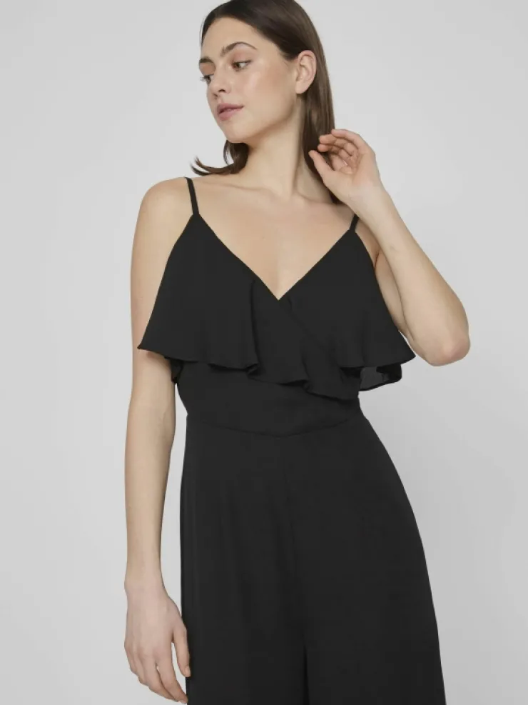 VILA Trousers & Leggings^STRAP FRILL JUMPSUIT