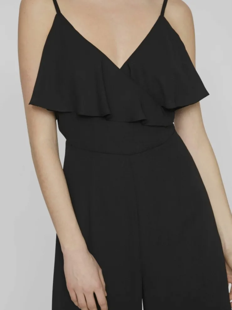 VILA Trousers & Leggings^STRAP FRILL JUMPSUIT