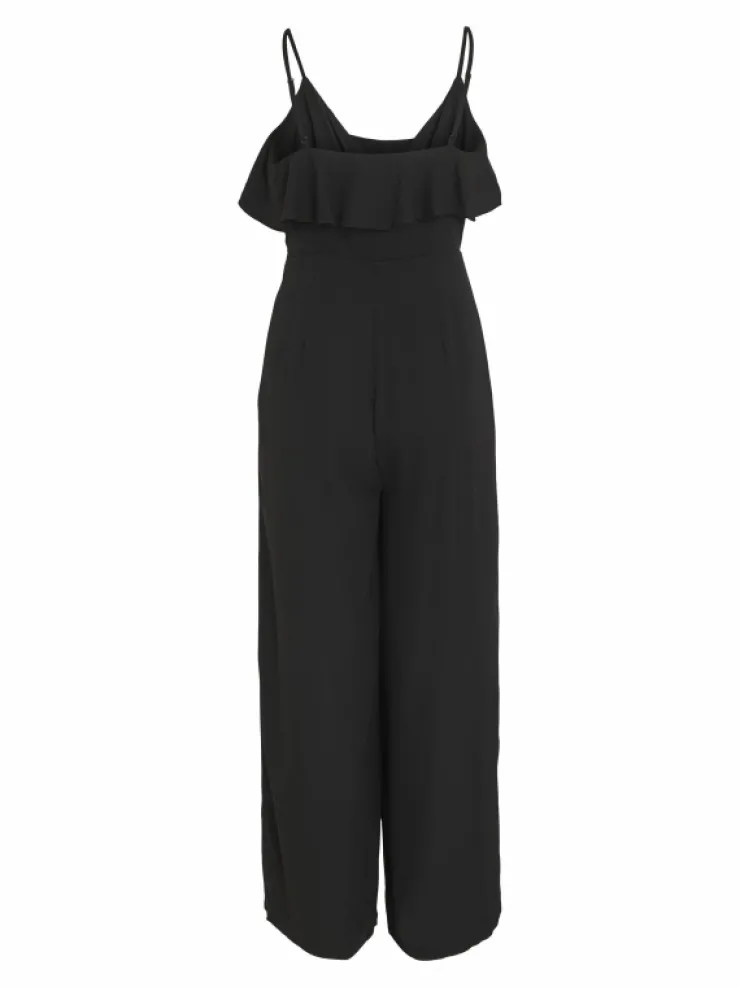 VILA Trousers & Leggings^STRAP FRILL JUMPSUIT