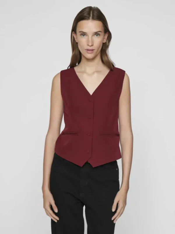 VILA Blazers & Suits | Tops & T-shirts^TAILORED WAISTCOAT