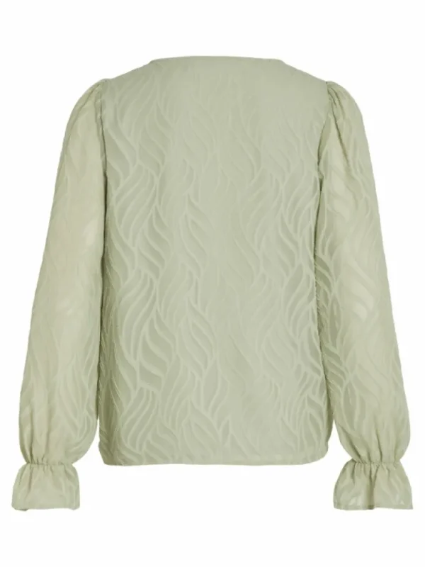 VILA Tops & T-shirts^TEXTURED LONG SLEEVED BLOUSE