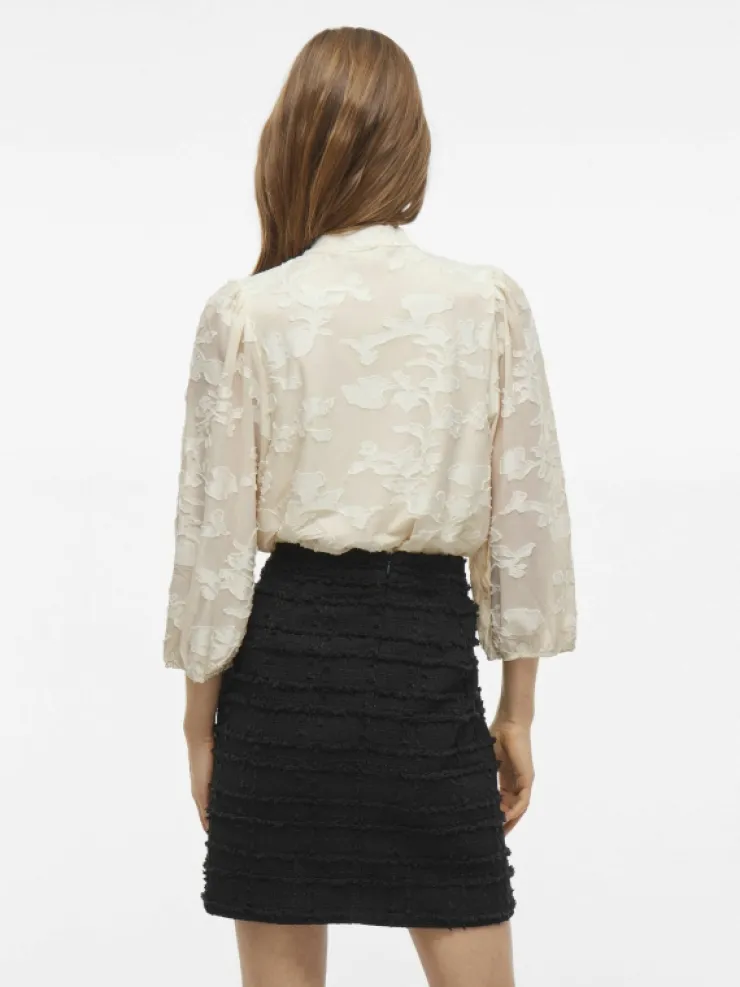 VILA Tops & T-shirts^TIE NECK 3/4 SLEEVED TOP