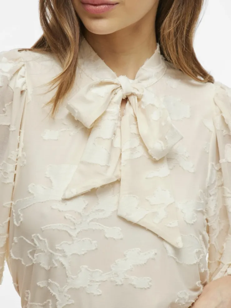 VILA Tops & T-shirts^TIE NECK 3/4 SLEEVED TOP
