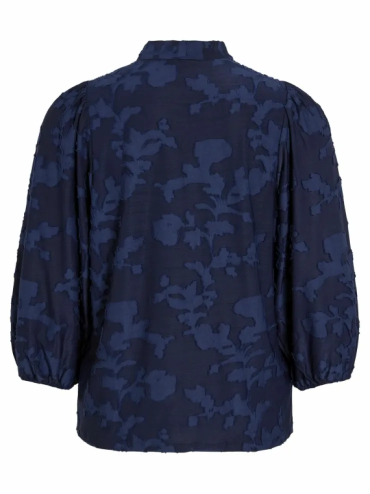 VILA Tops & T-shirts^TIE NECK 3/4 SLEEVED TOP