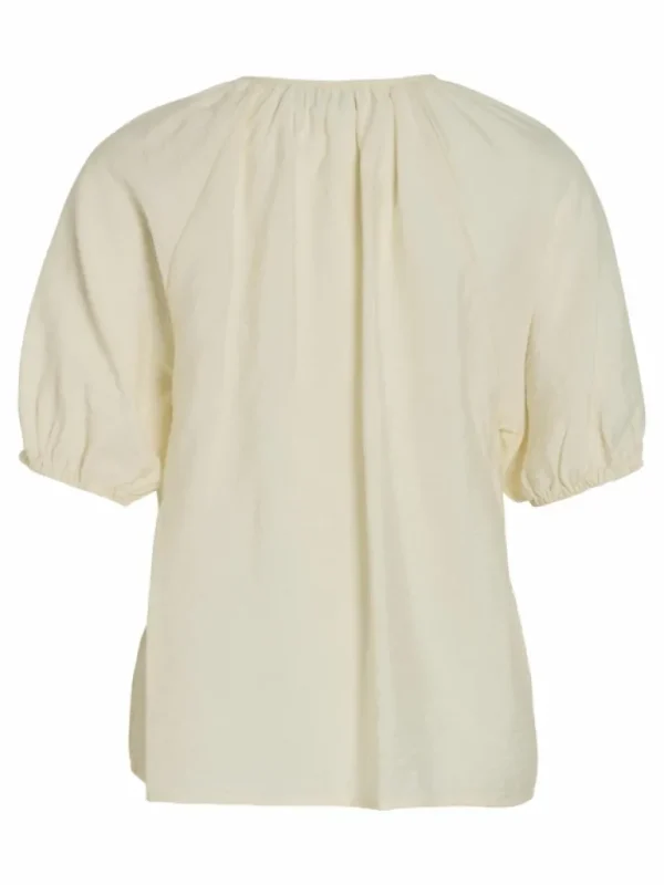 VILA Tops & T-shirts^TIE NECK SHORT SLEEVED TOP
