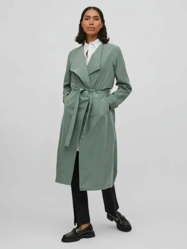 VILA Jackets & Coats^TIE WAIST - COAT
