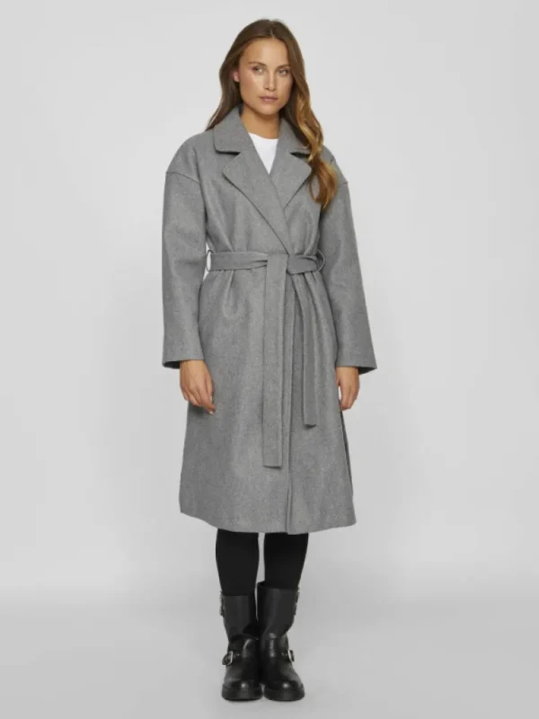 VILA Jackets & Coats^TIE WAIST COAT