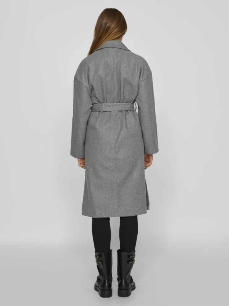 VILA Jackets & Coats^TIE WAIST COAT