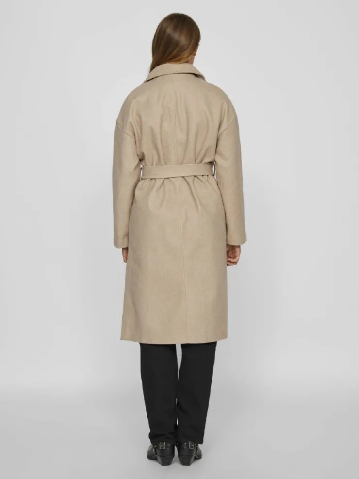 VILA Jackets & Coats^TIE WAIST COAT