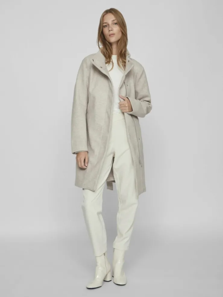 VILA Jackets & Coats^TIE WAIST COAT