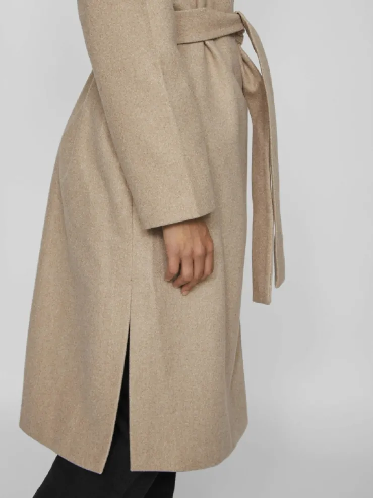 VILA Jackets & Coats^TIE WAIST COAT