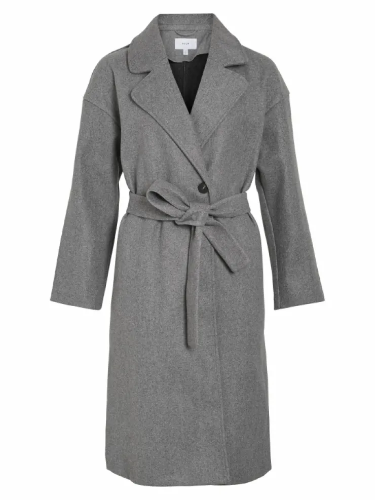 VILA Jackets & Coats^TIE WAIST COAT