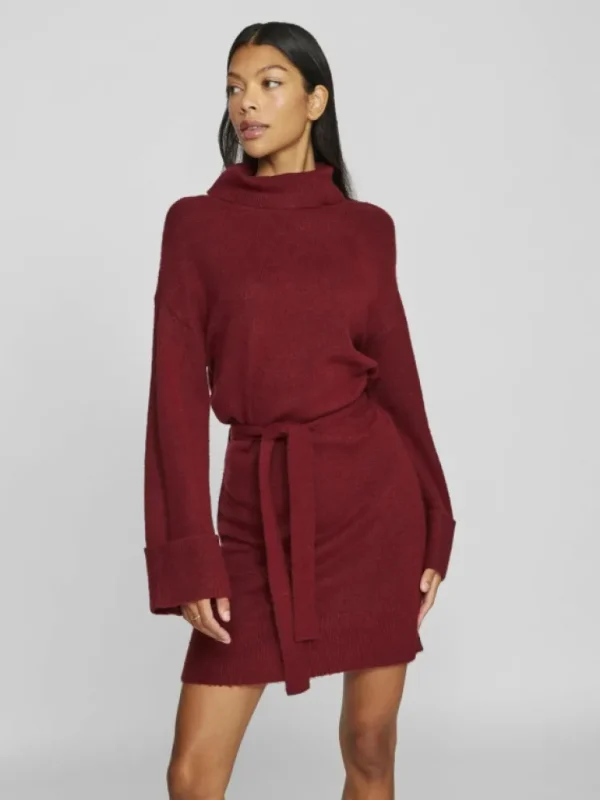 VILA Knitwear | Dresses^TIE WAIST KNITTED DRESS