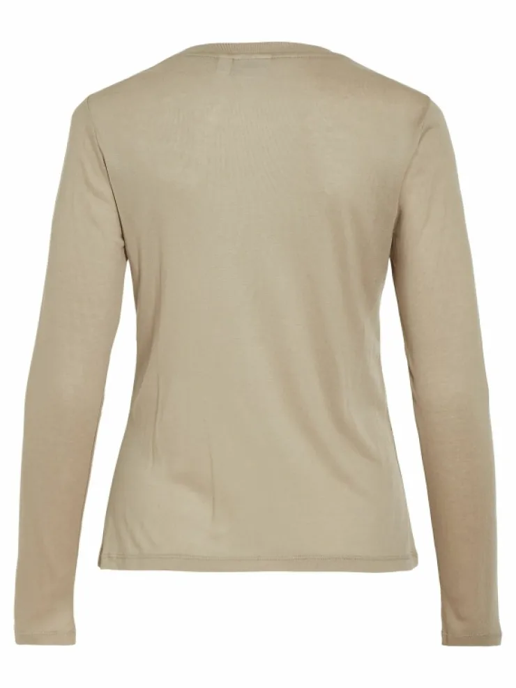 VILA Tops & T-shirts^VIALEXIA ROUND NECK LONG SLEEVED TOP