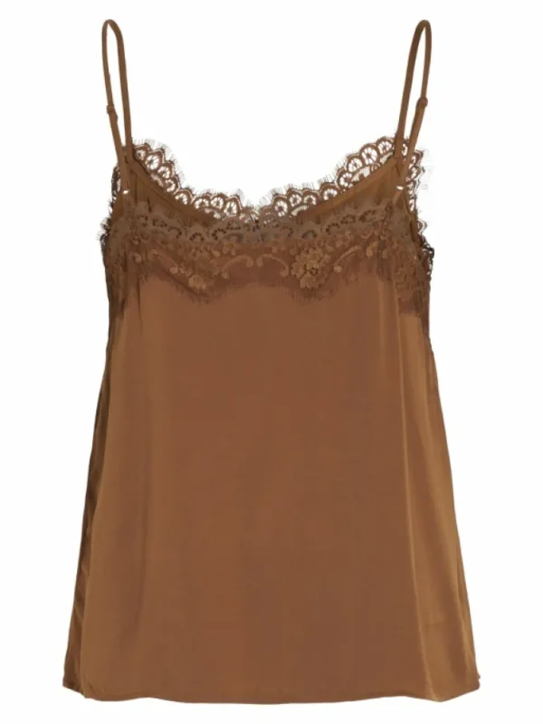 VILA Tops & T-shirts^VICAVA LACE TRIM STRAP TOP