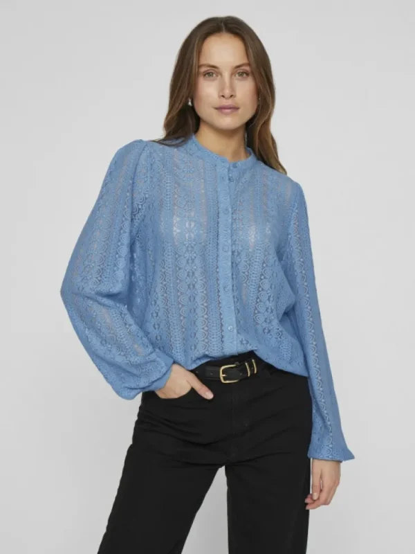 VILA Shirts | Tops & T-shirts^VICHIKKA LACE SHIRT