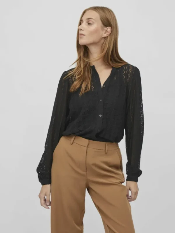 VILA Shirts | Tops & T-shirts^VICHIKKA LACE SHIRT