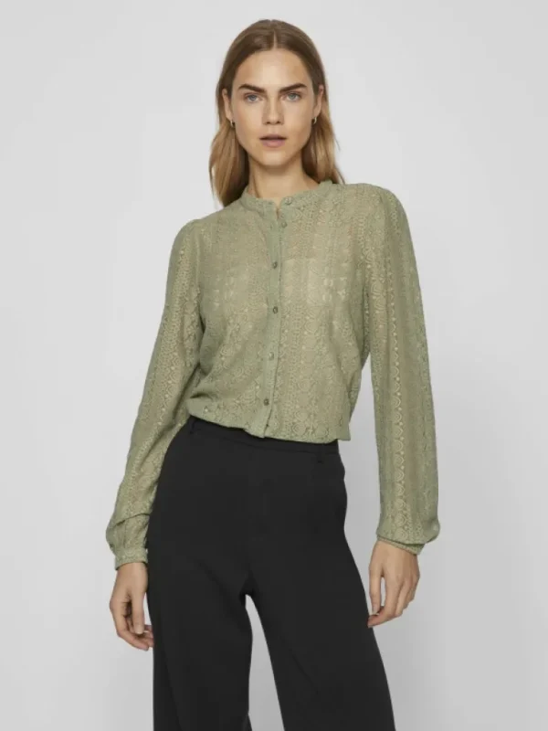 VILA Shirts | Tops & T-shirts^VICHIKKA LACE SHIRT