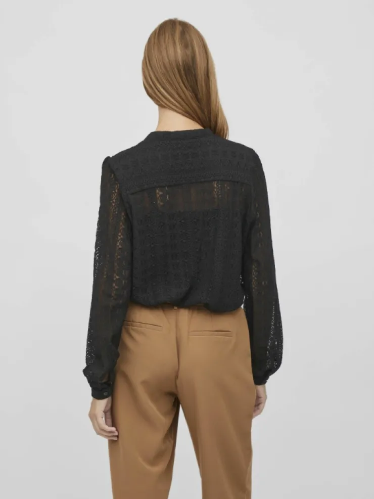 VILA Shirts | Tops & T-shirts^VICHIKKA LACE SHIRT
