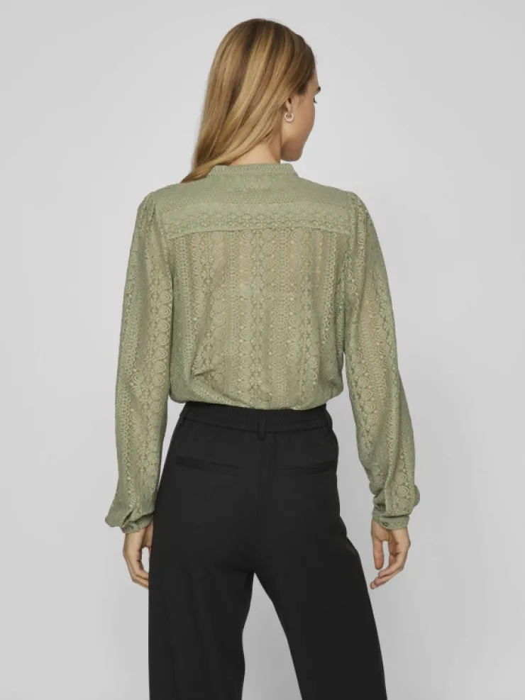 VILA Shirts | Tops & T-shirts^VICHIKKA LACE SHIRT