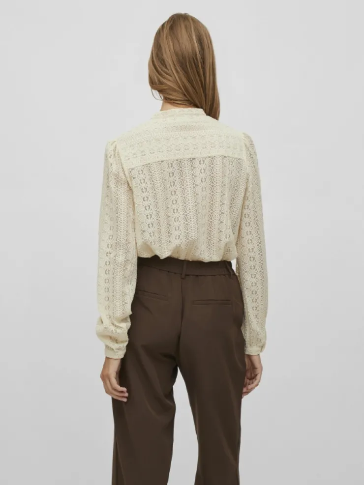 VILA Shirts | Tops & T-shirts^VICHIKKA LACE SHIRT