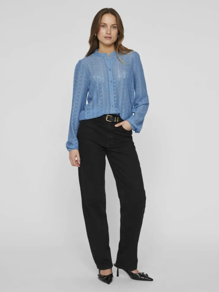 VILA Shirts | Tops & T-shirts^VICHIKKA LACE SHIRT
