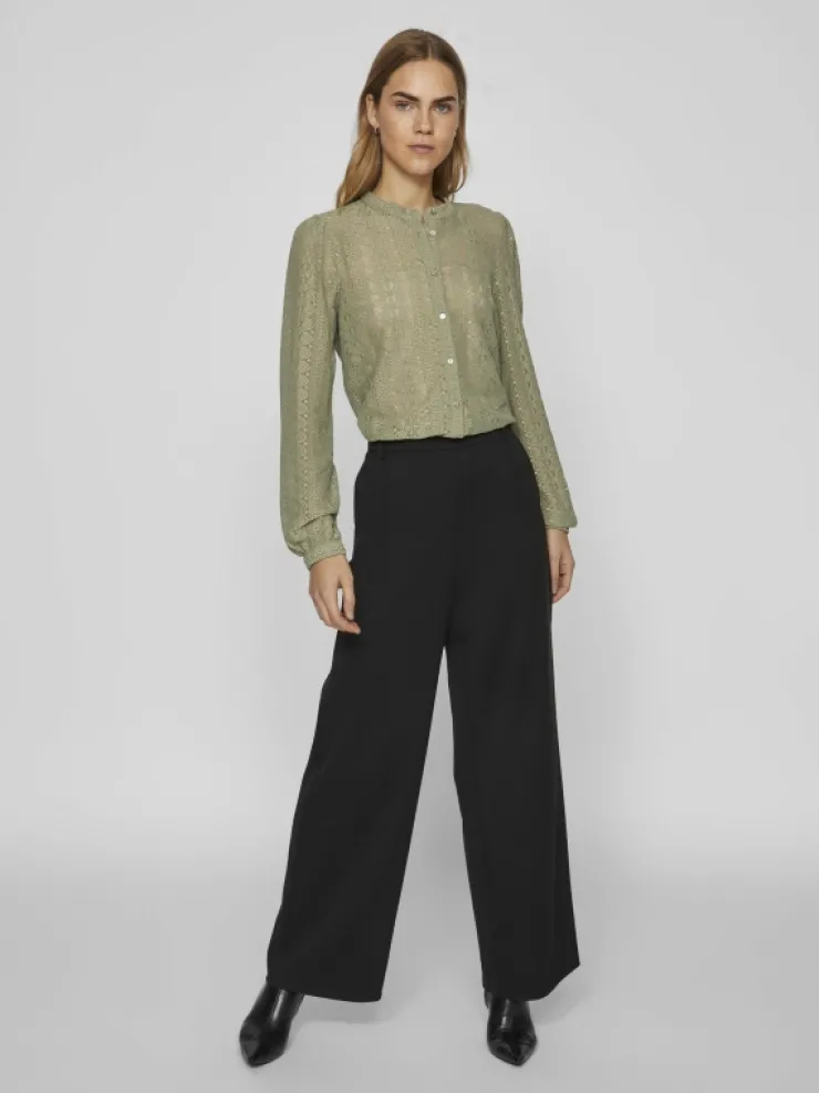 VILA Shirts | Tops & T-shirts^VICHIKKA LACE SHIRT