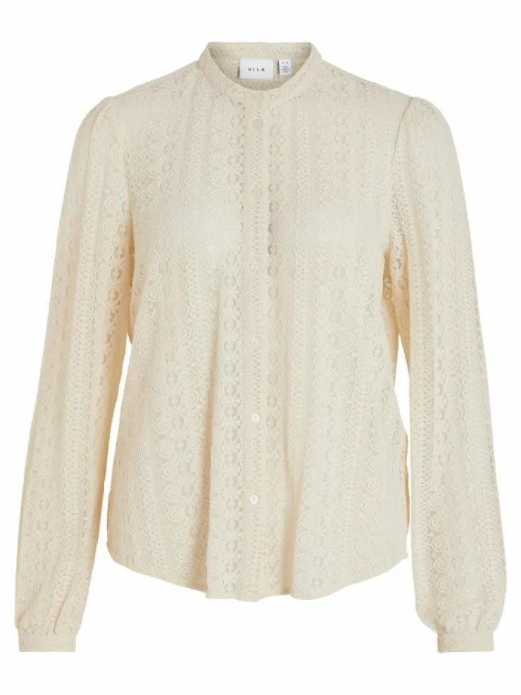 VILA Shirts | Tops & T-shirts^VICHIKKA LACE SHIRT