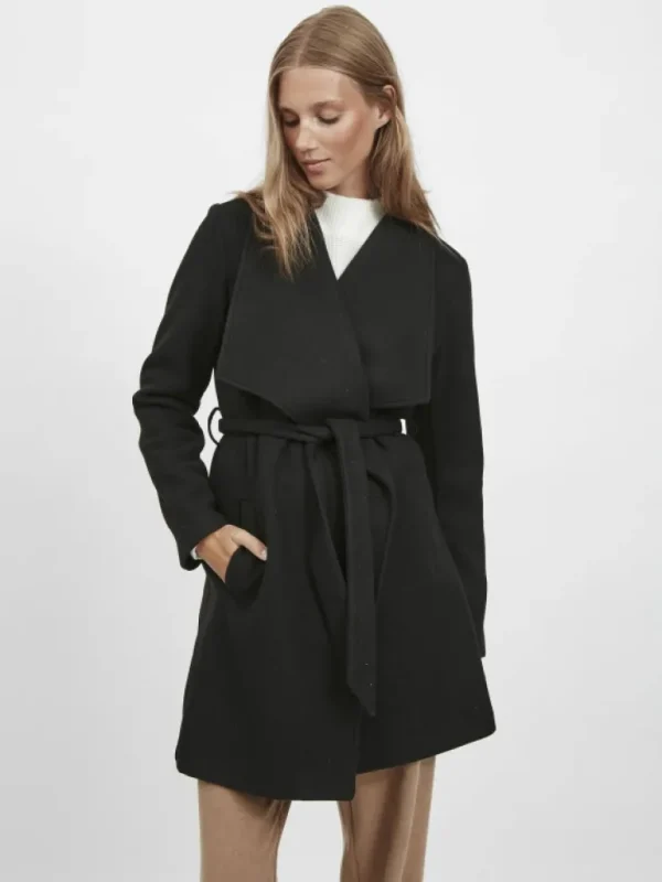 VILA Jackets & Coats^VICOOLEY BELTED COAT