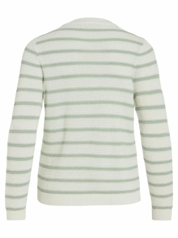 VILA Knitwear^VIDALO STRIPED KNITTED PULLOVER
