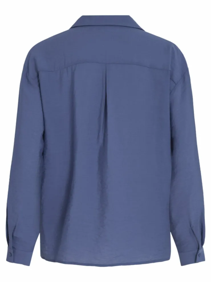 VILA Shirts^VIDOMIRA V-NECK LONG SLEEVED SHIRT