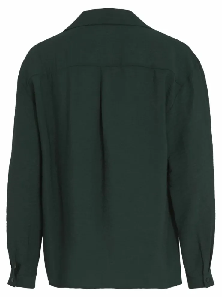 VILA Shirts^VIDOMIRA V-NECK LONG SLEEVED SHIRT