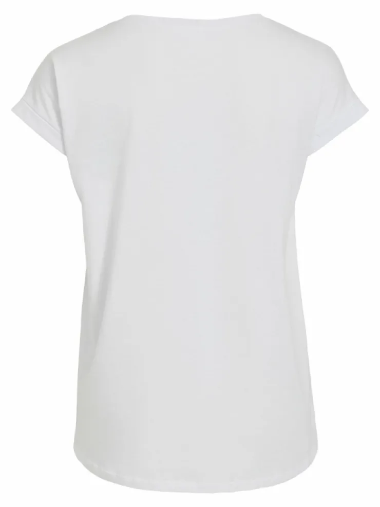 VILA Tops & T-shirts^VIDREAMERS ROUND NECK T-SHIRT