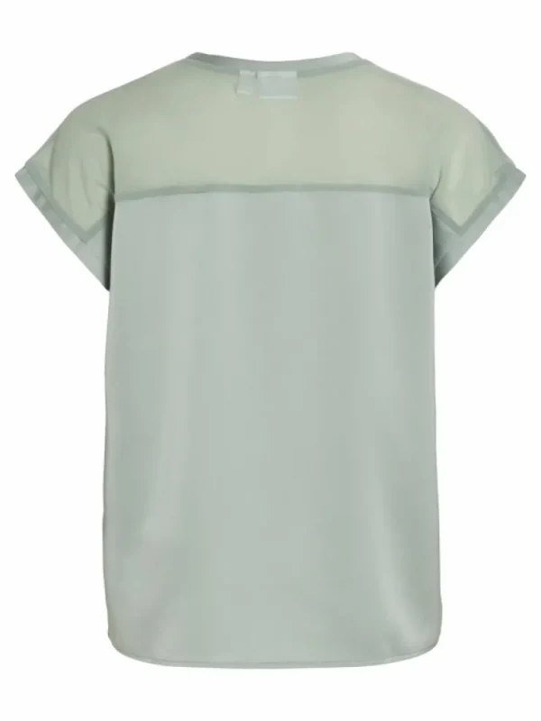 VILA Tops & T-shirts^VIELLETTE MESH SHORT SLEEVED TOP