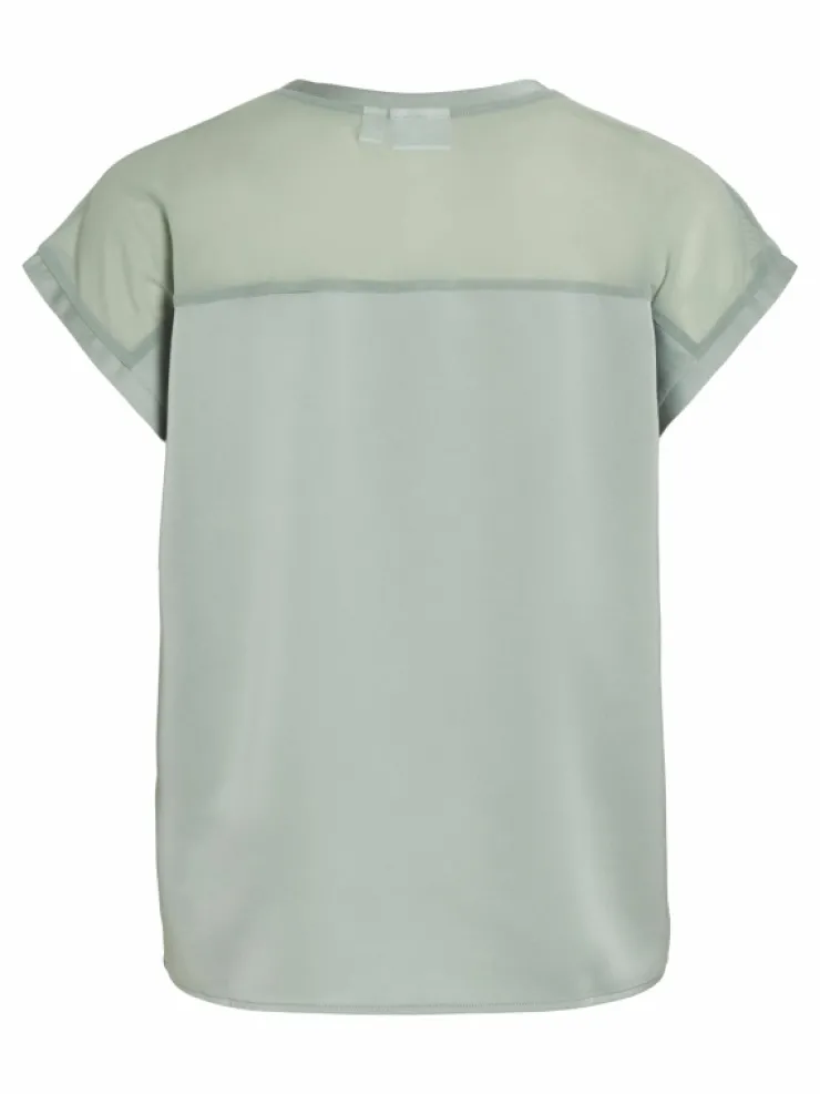 VILA Tops & T-shirts^VIELLETTE MESH SHORT SLEEVED TOP