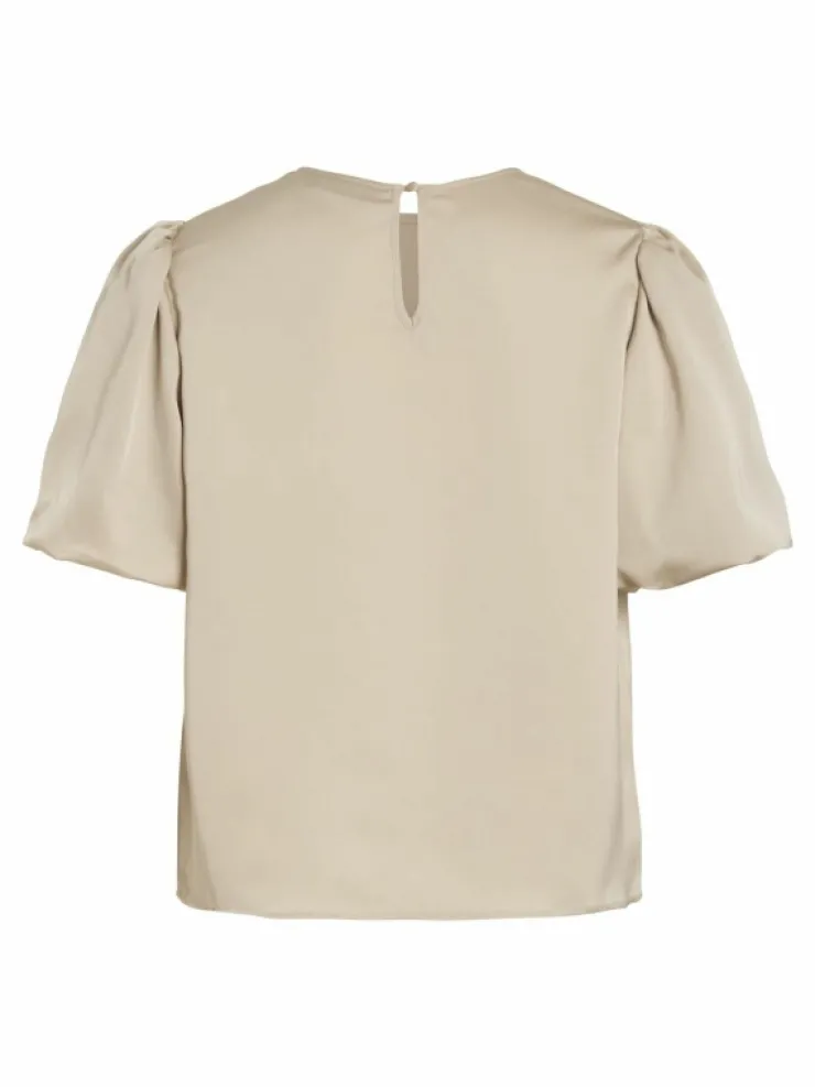 VILA Tops & T-shirts^VIELLETTE ROUND NECK SHORT SLEEVED TOP
