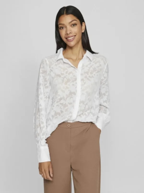 VILA Shirts | Tops & T-shirts^VIFLEMA LACE SHIRT