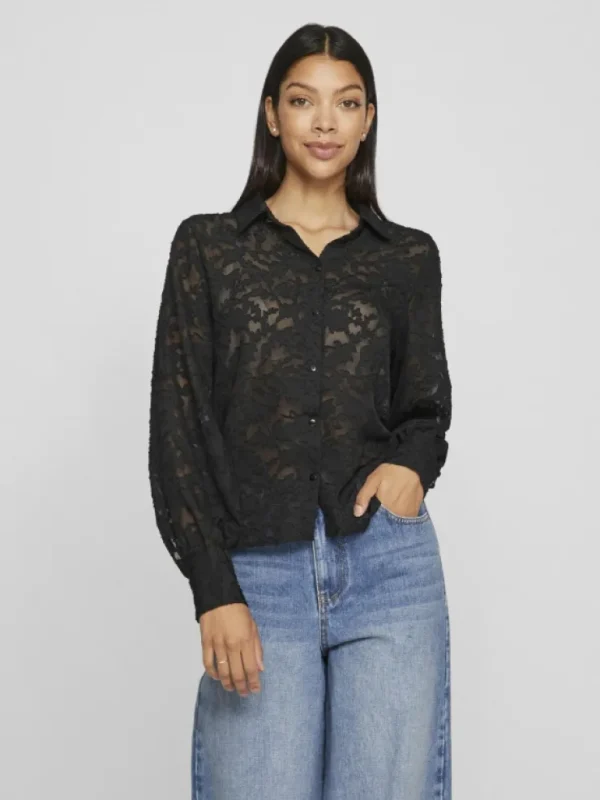 VILA Shirts | Tops & T-shirts^VIFLEMA LACE SHIRT