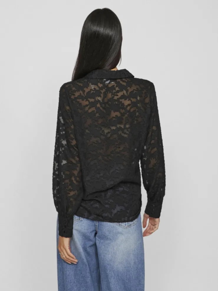 VILA Shirts | Tops & T-shirts^VIFLEMA LACE SHIRT