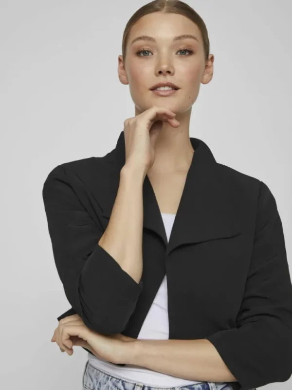 VILA Blazers & Suits^VIHER OPEN CROPPED BLAZER