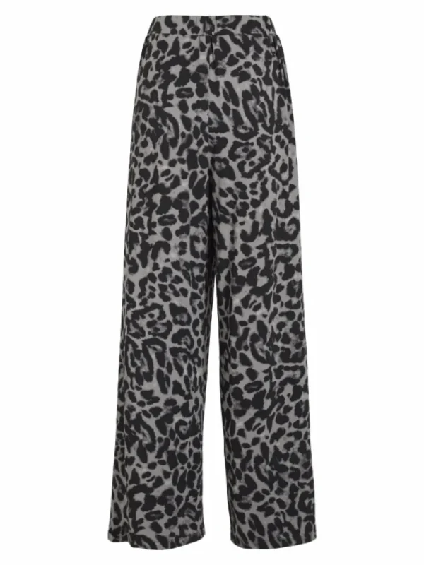 VILA Trousers & Leggings^VILEOA LEOPARD PRINT TROUSERS