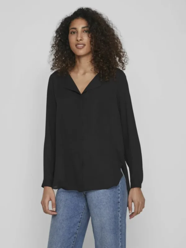 VILA Shirts | Tops & T-shirts^VILUCY HIGH LOW SHIRT
