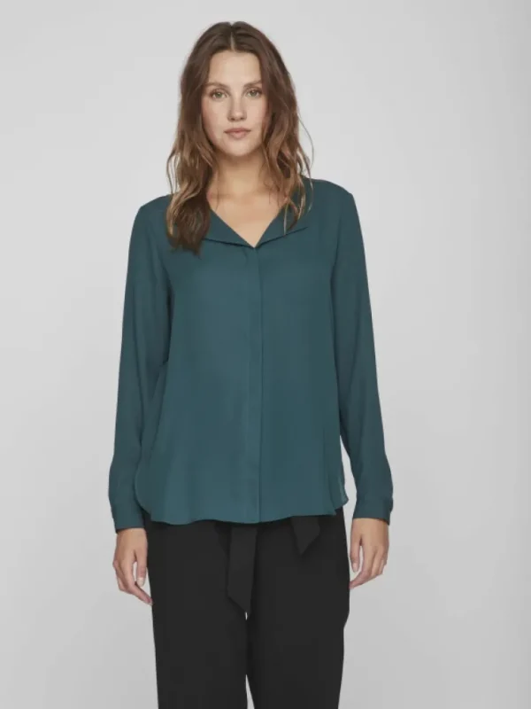 VILA Shirts | Tops & T-shirts^VILUCY HIGH LOW SHIRT