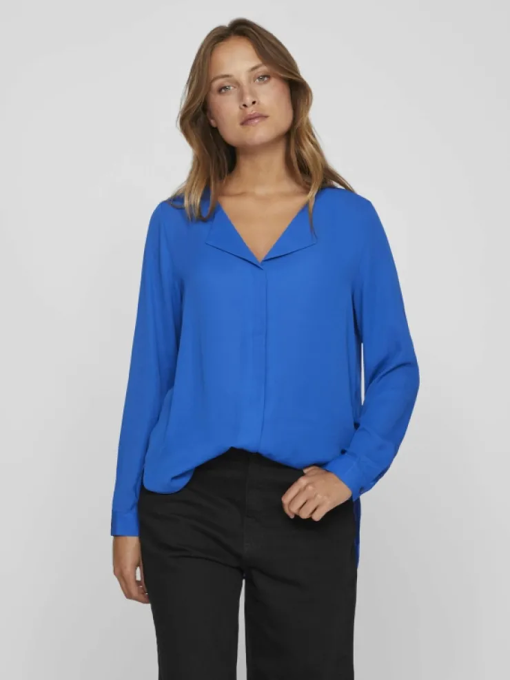 VILA Shirts | Tops & T-shirts^VILUCY HIGH LOW SHIRT