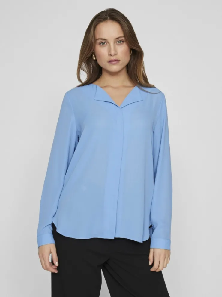 VILA Shirts | Tops & T-shirts^VILUCY HIGH LOW SHIRT