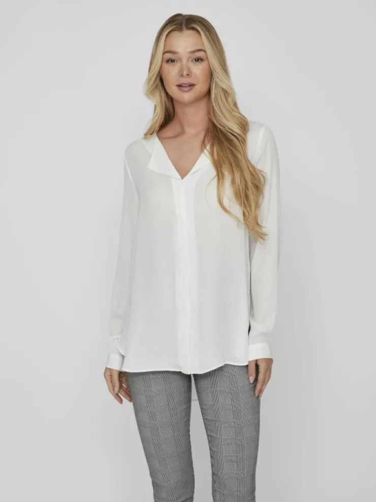VILA Shirts | Tops & T-shirts^VILUCY HIGH LOW SHIRT