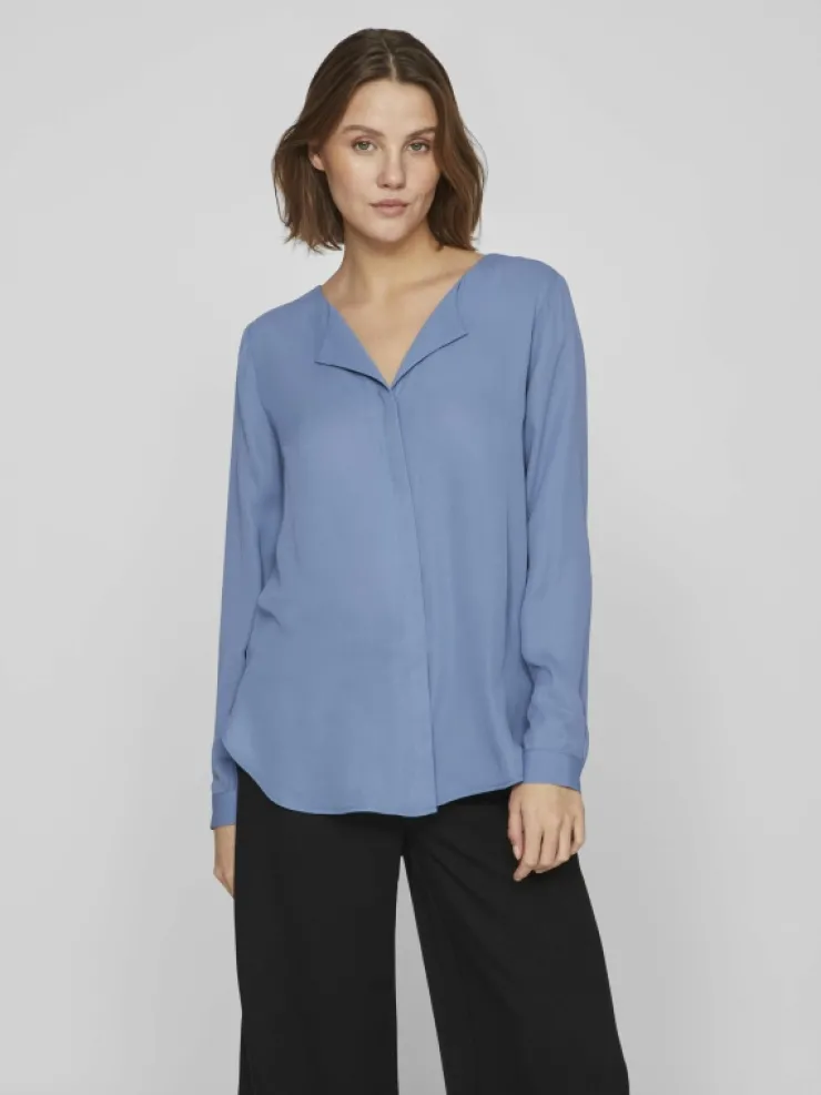VILA Shirts | Tops & T-shirts^VILUCY HIGH LOW SHIRT